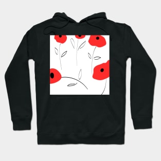 Flowers pattern Hoodie